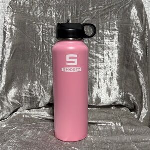 Sheets Pink Insulated Water Bottle